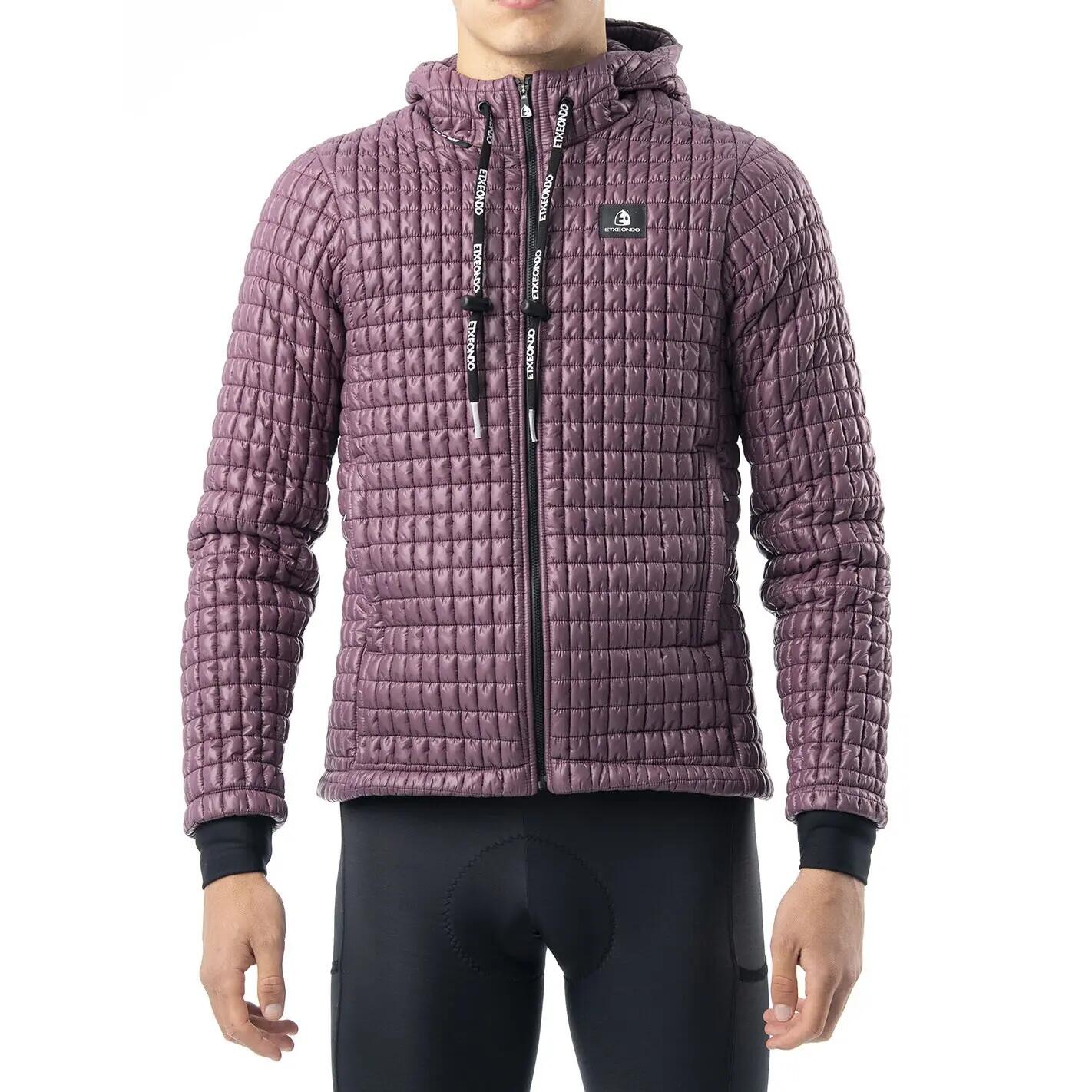Giacca a vento con cappuccio e zip Etxeondo Urka 2/5