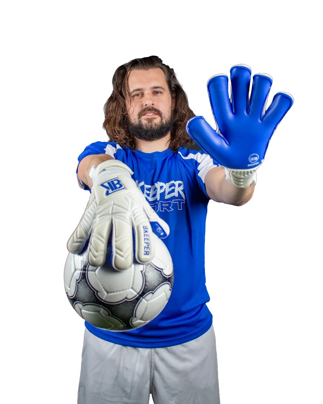 Luvas de goleiro Anzar #26 Aqua para adultos 2/7