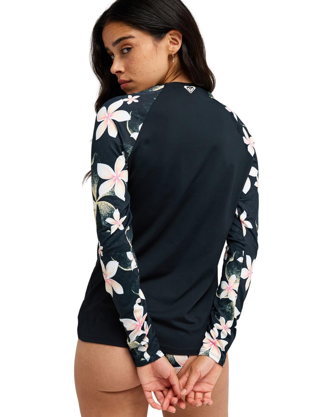 Licra de manga larga LS LICRA Negro Mujer 2/4