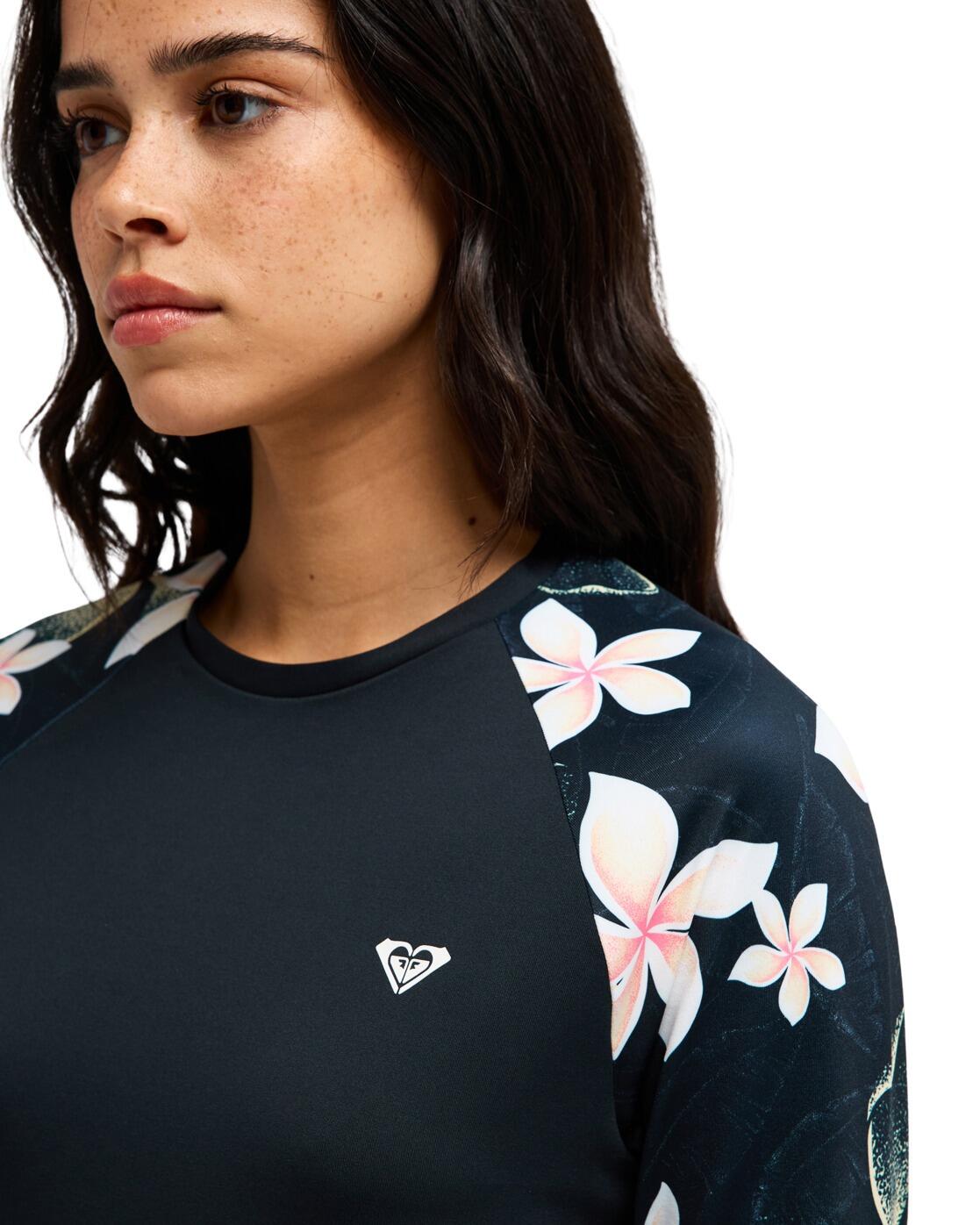 Licra de manga larga LS LICRA Negro Mujer 4/4