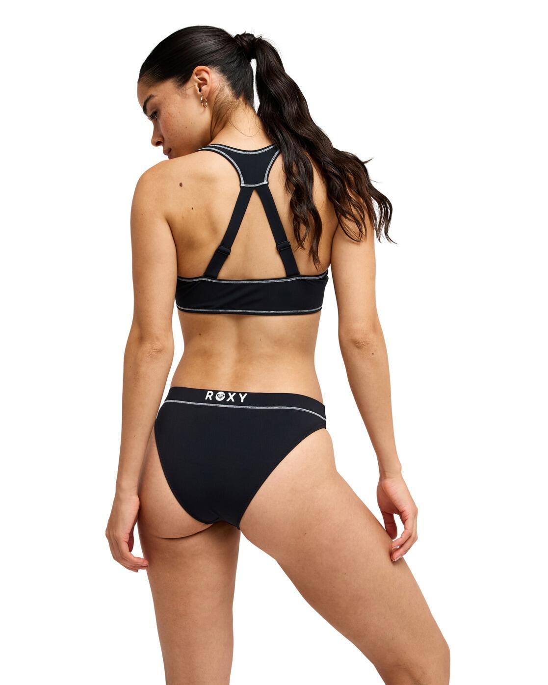 Bas de bikini classique Noir Femme 2/4