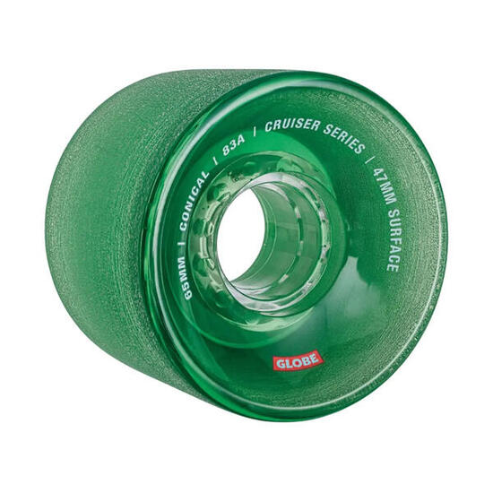 GLOBE Roues Conical Cruiser 65mm Clear Forest [x4]