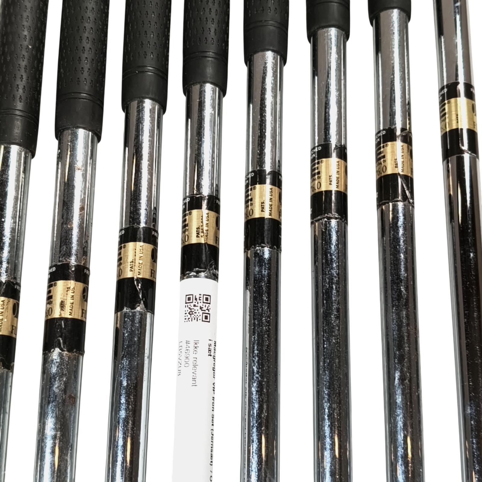 MacGregor VIP Tourney IJzerset / 3-PW / Flex Stiff / Staal 4/7
