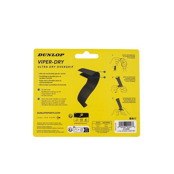 Overgrip Dunlop Viperdry (Branco,Blister 3un) 2/2