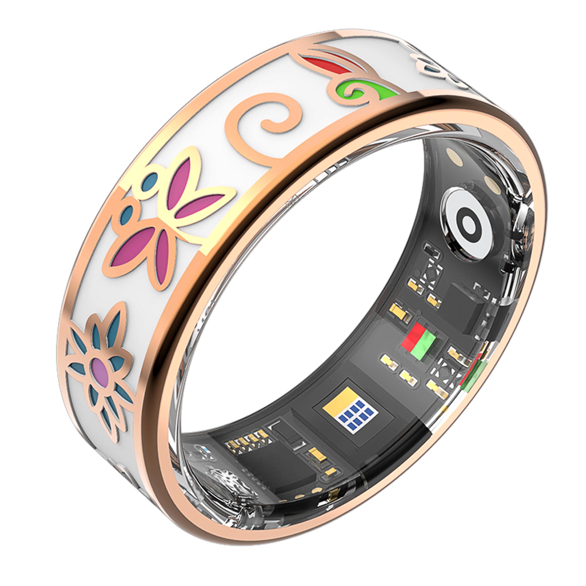 Monitor aktivity Smart Ring Forever Botanical Bluetooth 5ATM 3/7