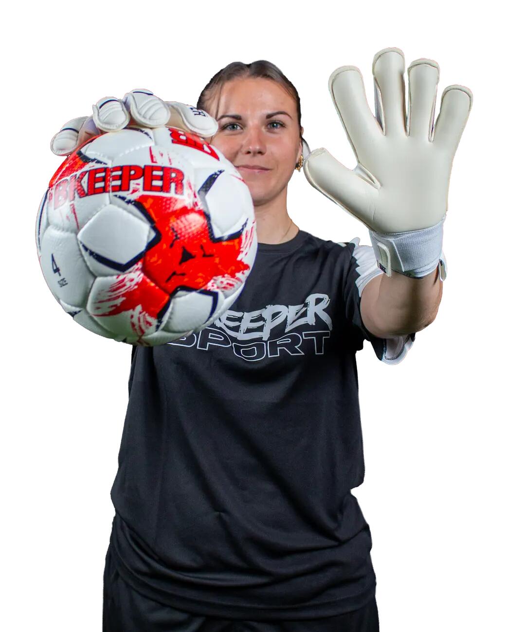 Luvas de goleiro Hydra White Junior 7/7