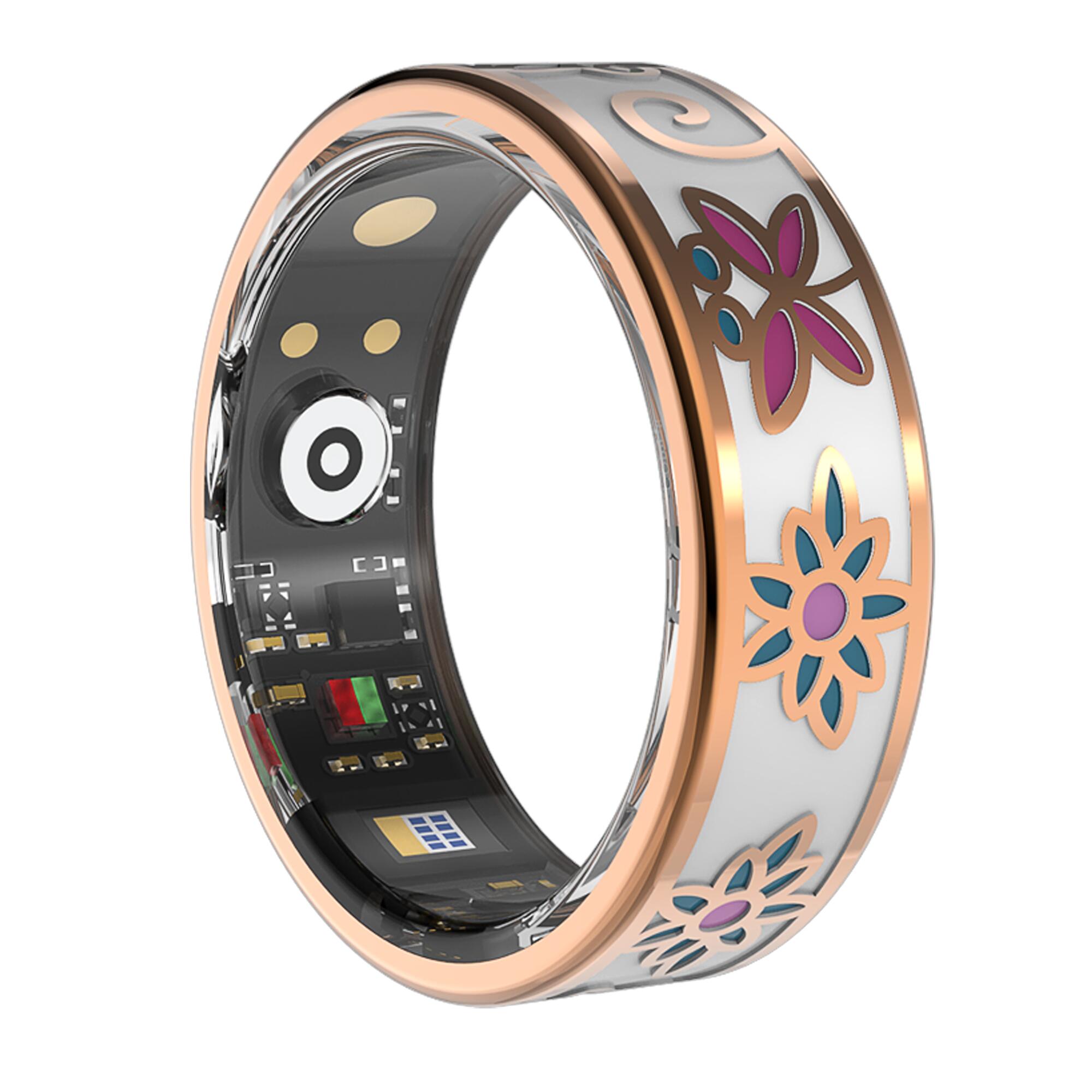 Monitor aktivity Smart Ring Forever Botanical Bluetooth 5ATM 2/7