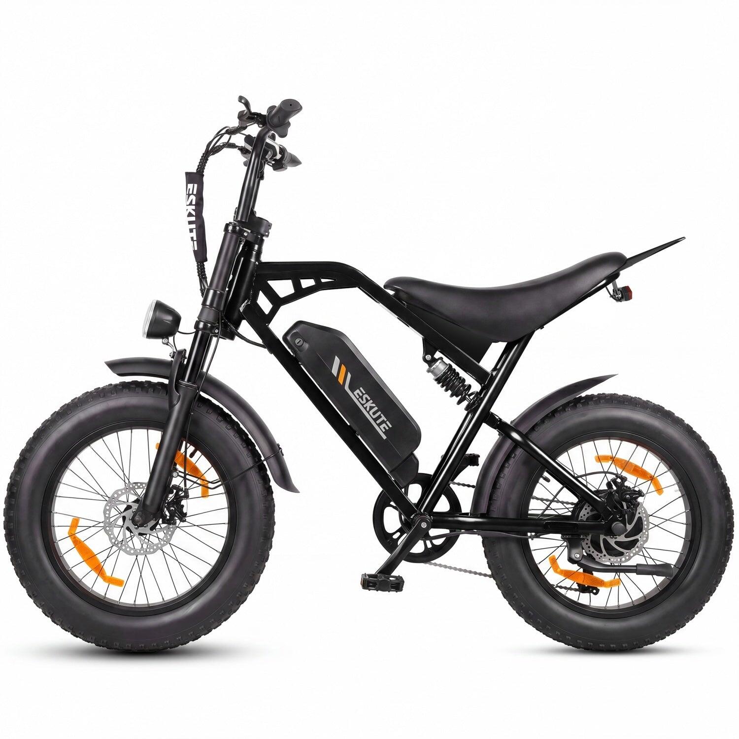 Moto Elettrica ESKUTE V202 250W 48V20.8Ah 20" Freni Meccanici Accessori Nero 3/5