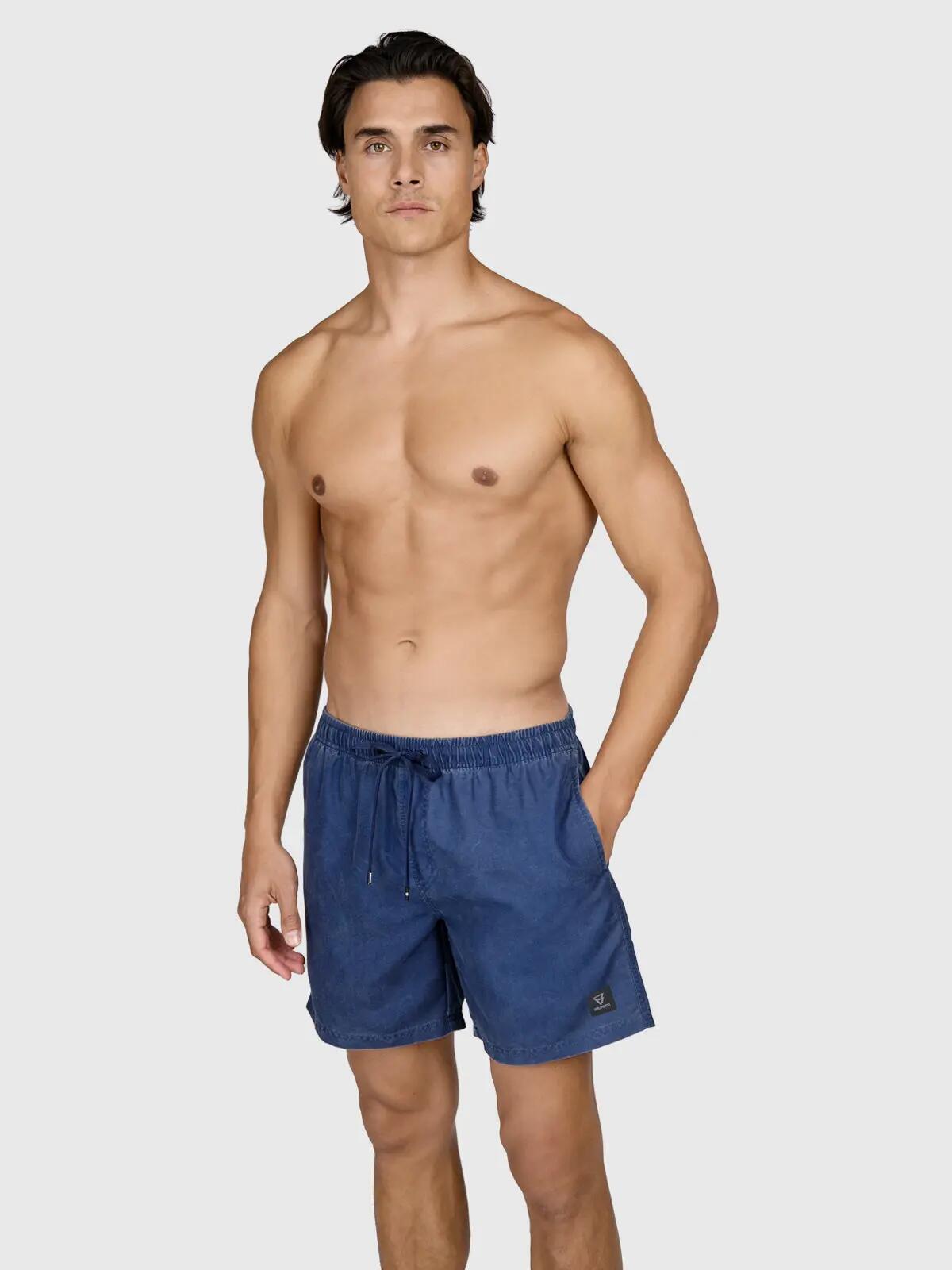 Helios Heren Swim Shorts Watersport With Bags Indigo Blue 4/7