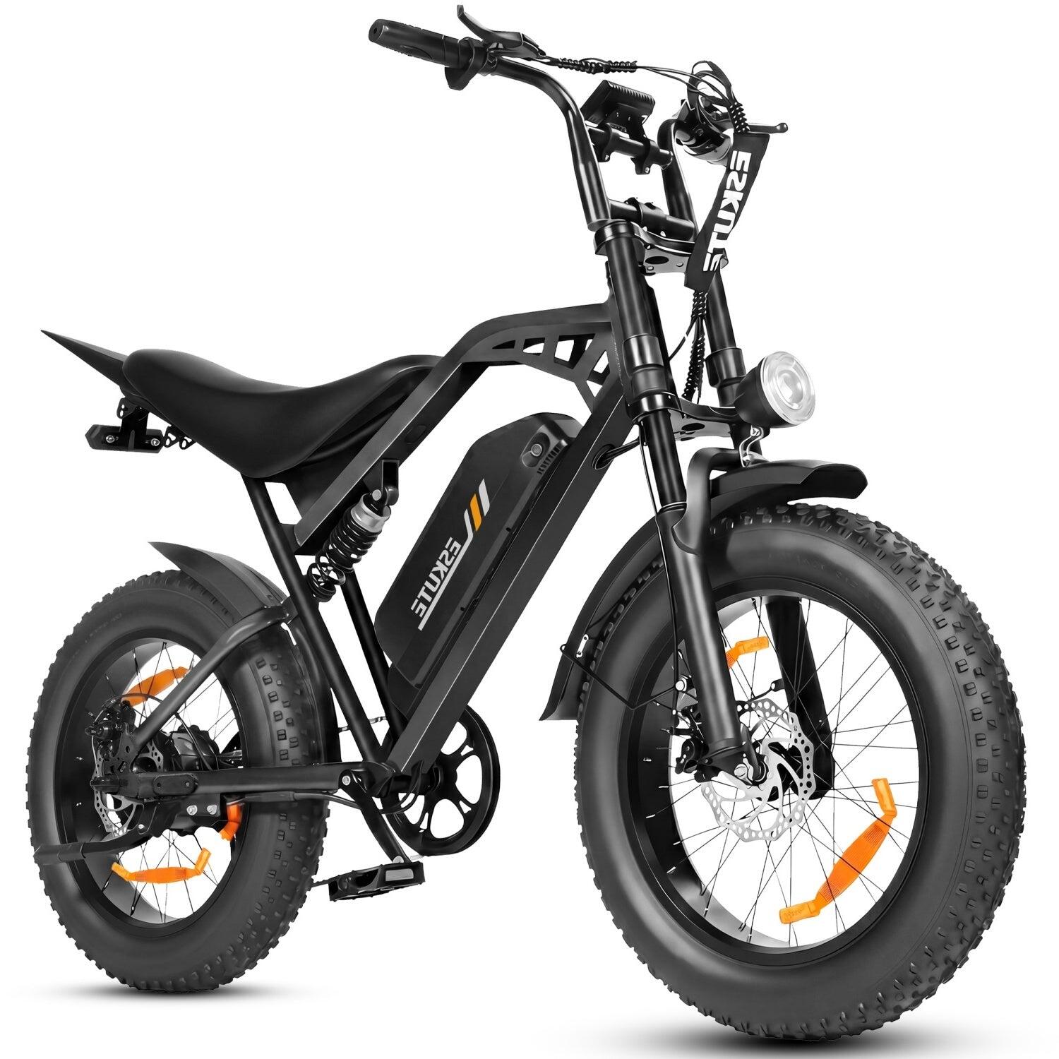 Moto Elettrica ESKUTE V202 250W 48V20.8Ah 20" Freni Meccanici Accessori Nero 2/5