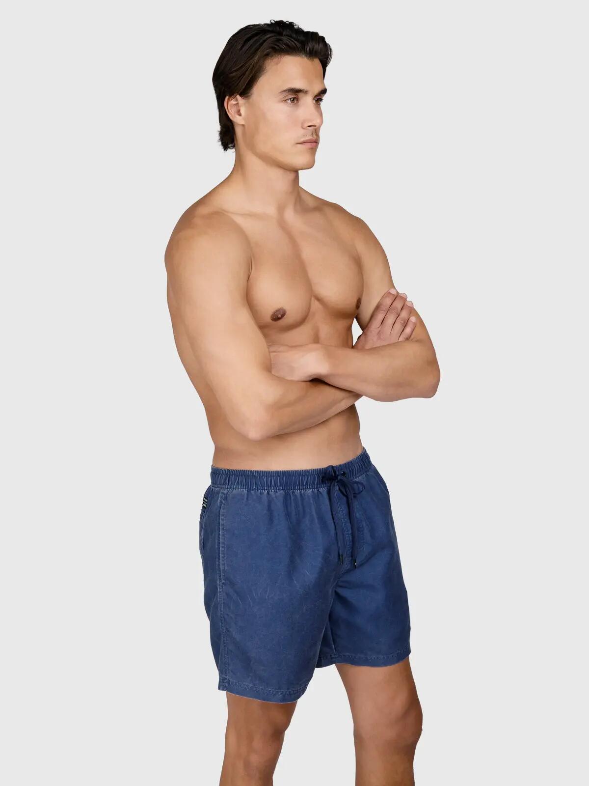 Helios Heren Swim Shorts Watersport With Bags Indigo Blue 6/7