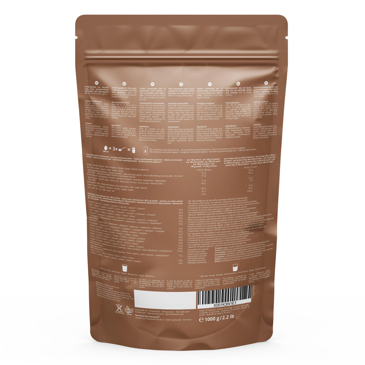 Milk Away Protein 1000g - Cinnamon Sugar 2/5