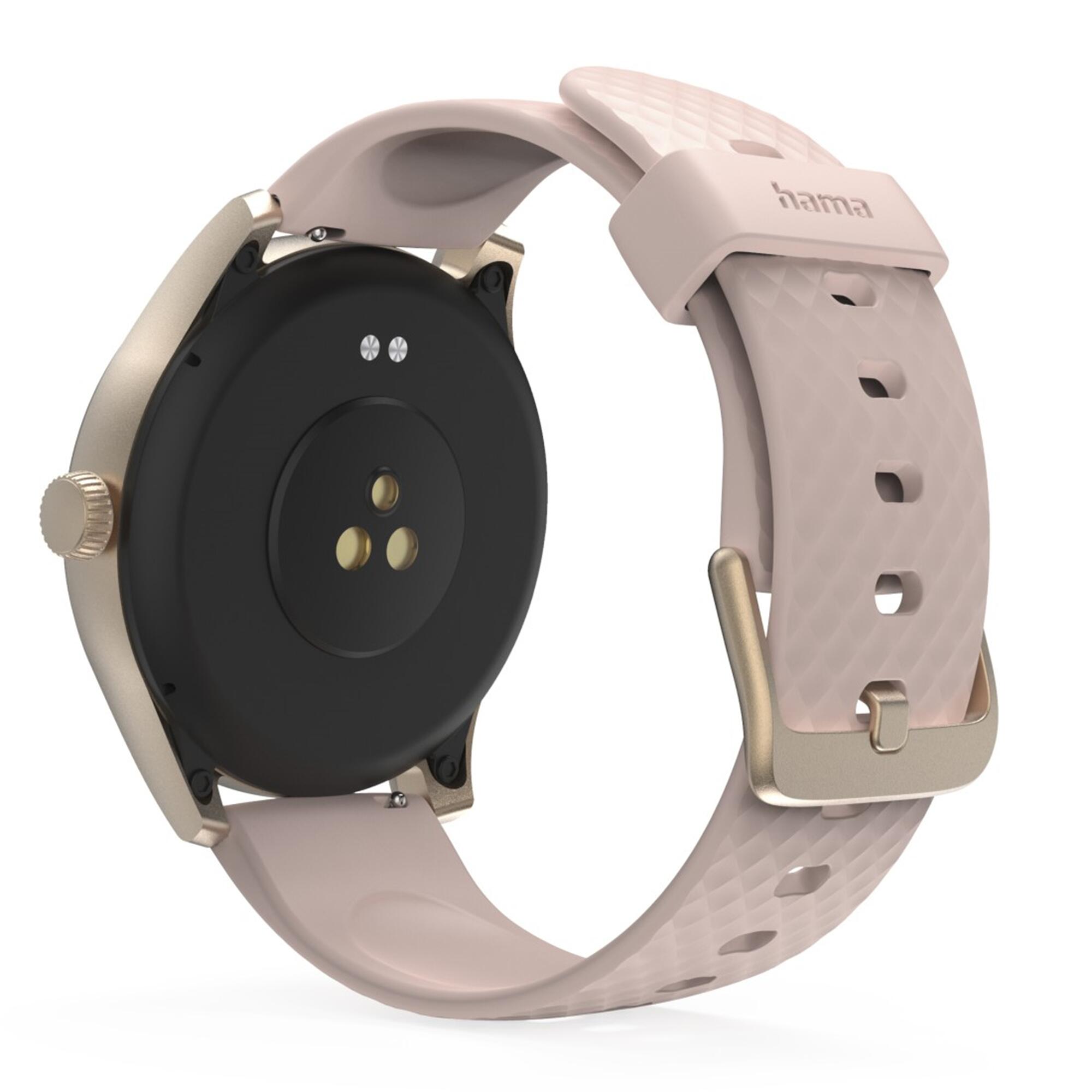 HAMA Smartwatch 5010 Refurbished, Telefonfunktion, IP68, 46mm, Ros 3/6