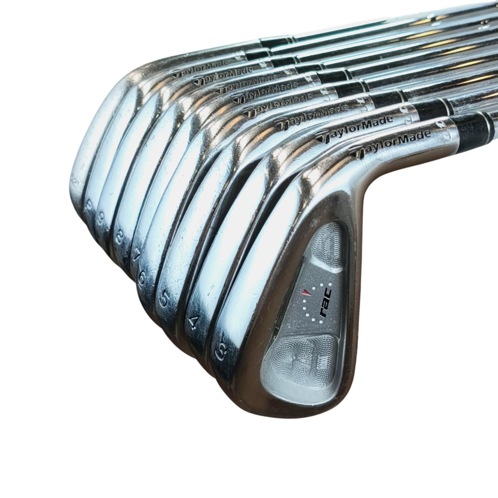 TaylorMade RAC IJzerset / 3-PW+GW / Flex Stiff / Staal 3/7