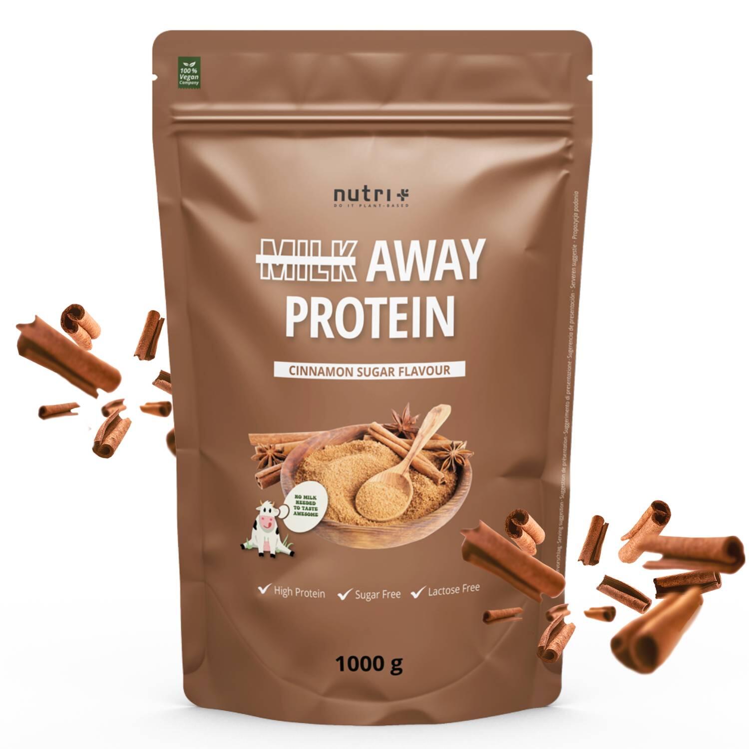 Milk Away Protein 1000g - Cinnamon Sugar 1/5