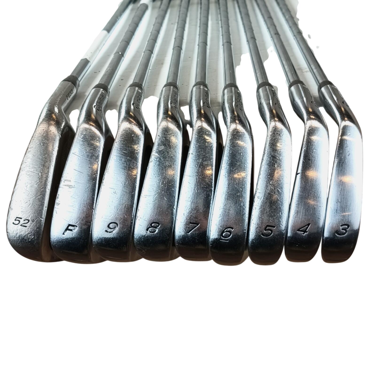 TaylorMade RAC IJzerset / 3-PW+GW / Flex Stiff / Staal 2/7
