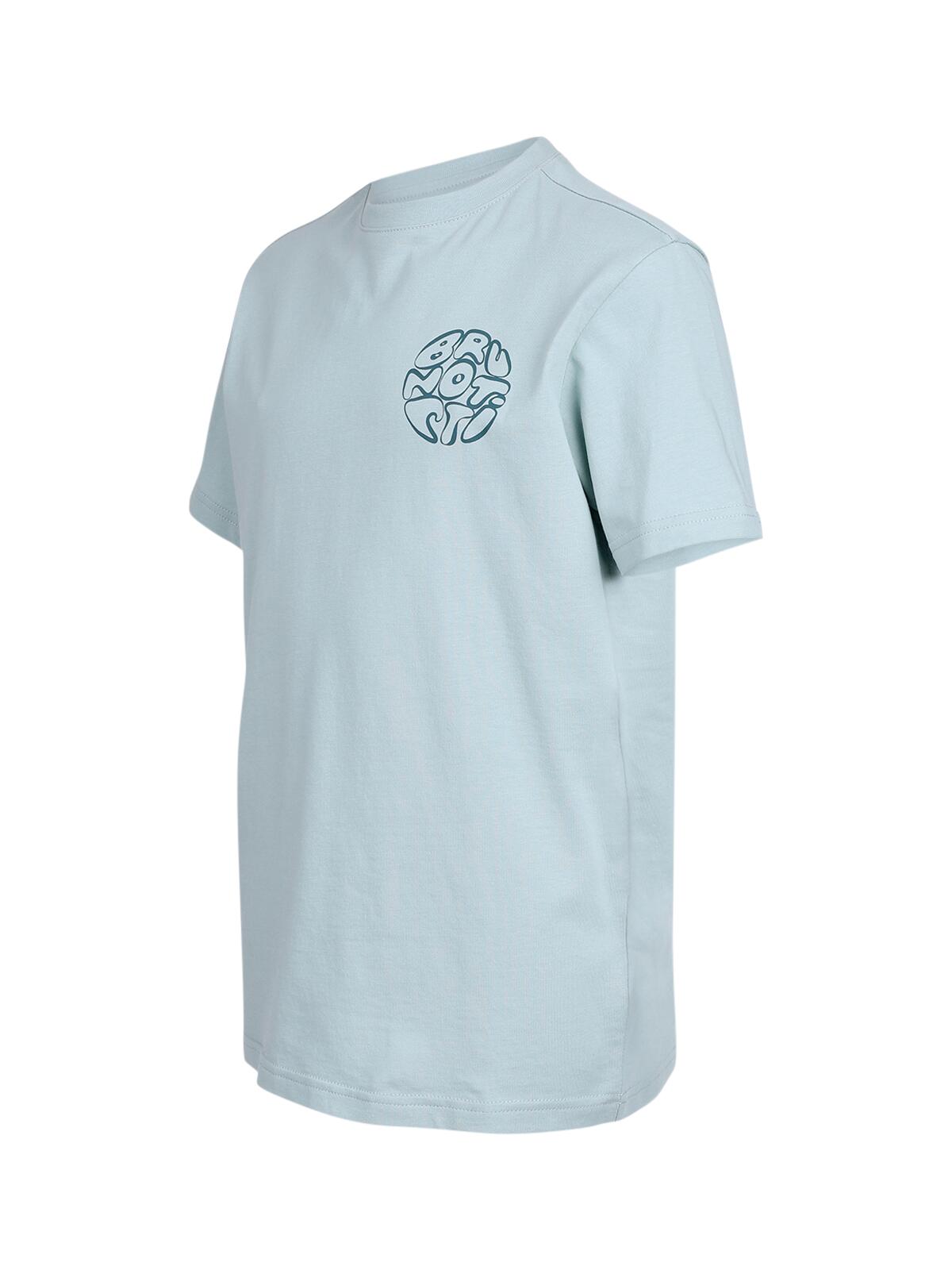 Sizzley Jungs T-Shirt Mode Normale Passform Rundhalsausschnitt Mist 3/3