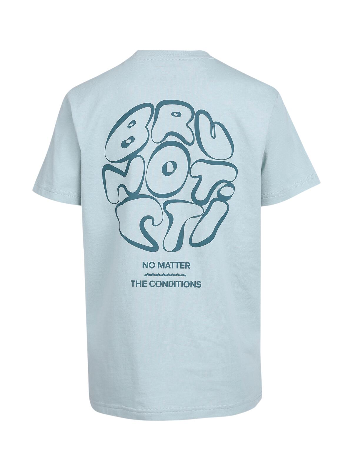 Sizzley Jungs T-Shirt Mode Normale Passform Rundhalsausschnitt Mist 2/3