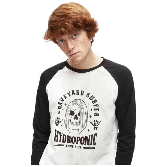 T-shirt à manches longues Hydroponic modèle Graveyard pour homme