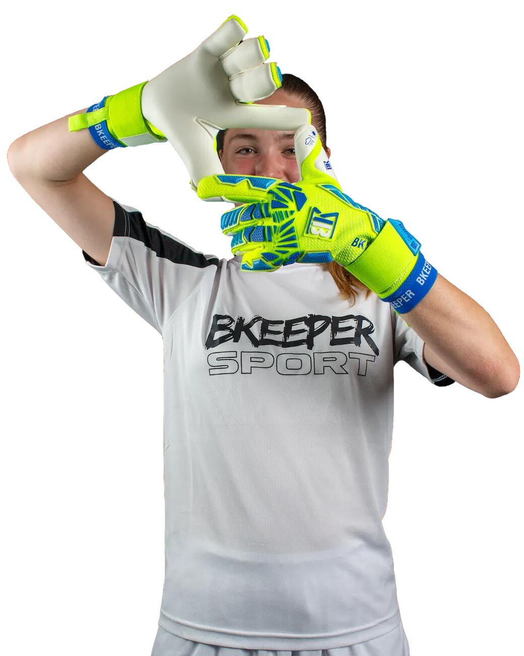 Luvas de goleiro Adult Hive nº 26 amarelas 3/7