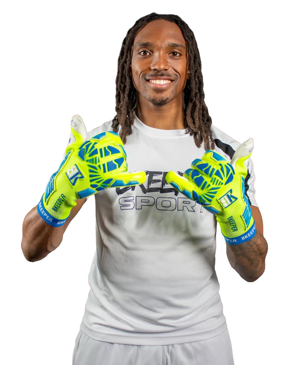 Luvas de goleiro Adult Hive nº 26 amarelas 2/7