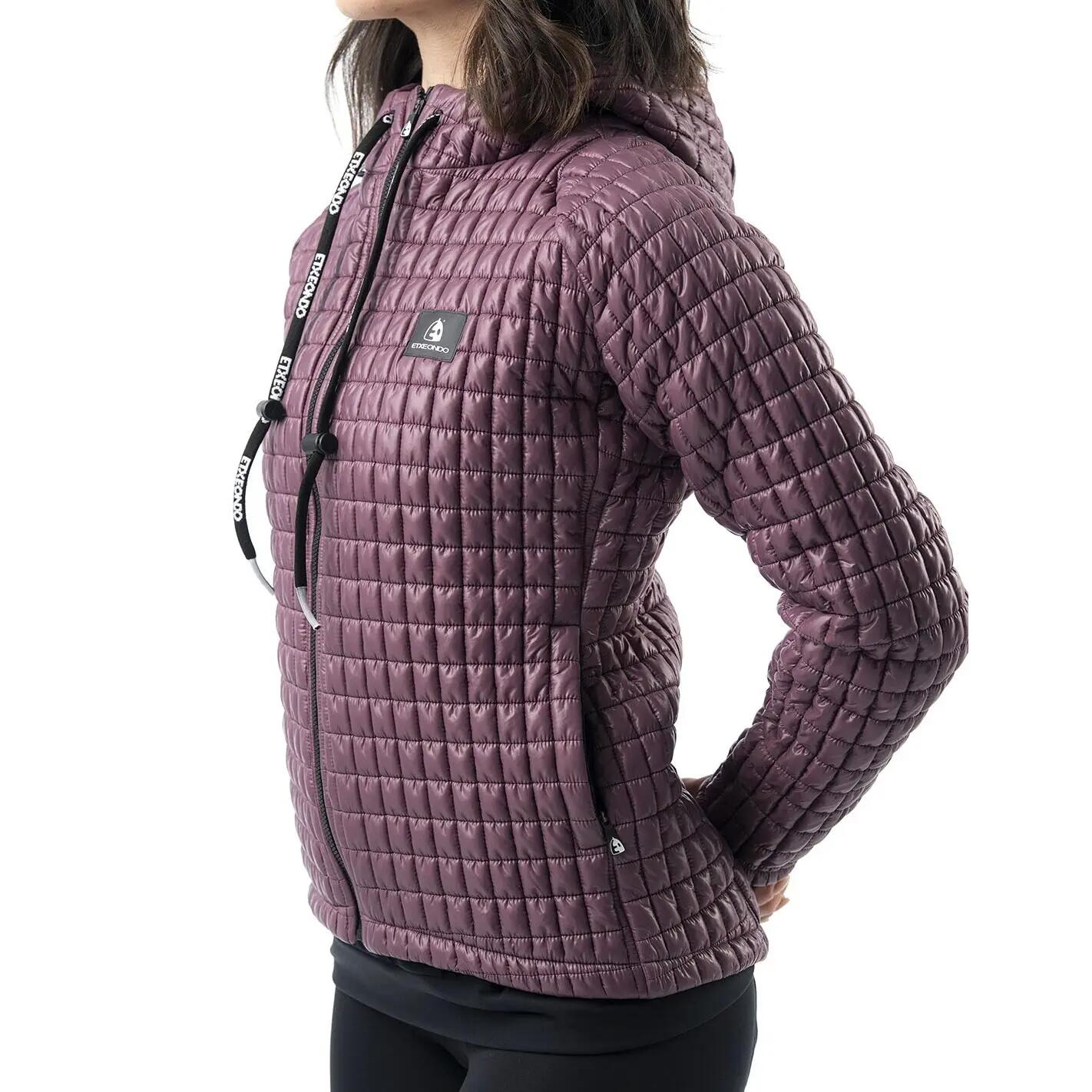 Veste coupe-vent à capuche zippé femme Etxeondo Urka 3/4