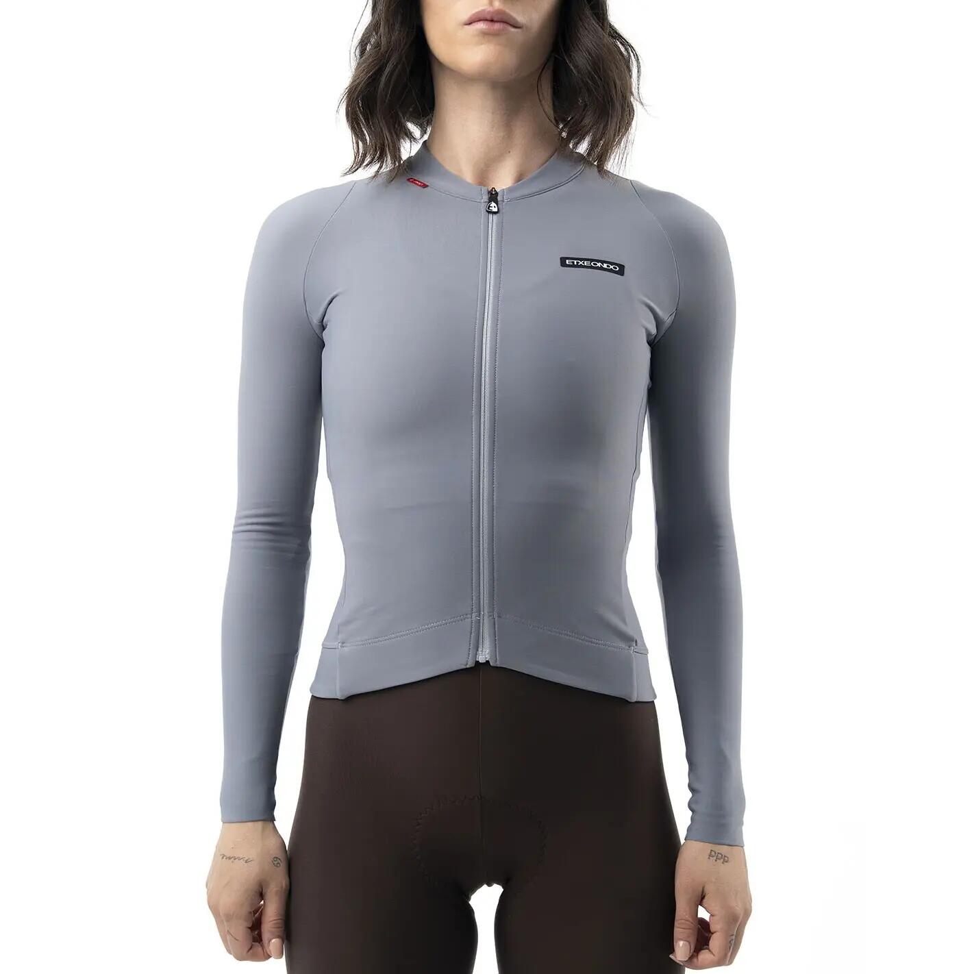 Maillot manches longues thermique femme Etxeondo Alda Thermo Bi 2/5