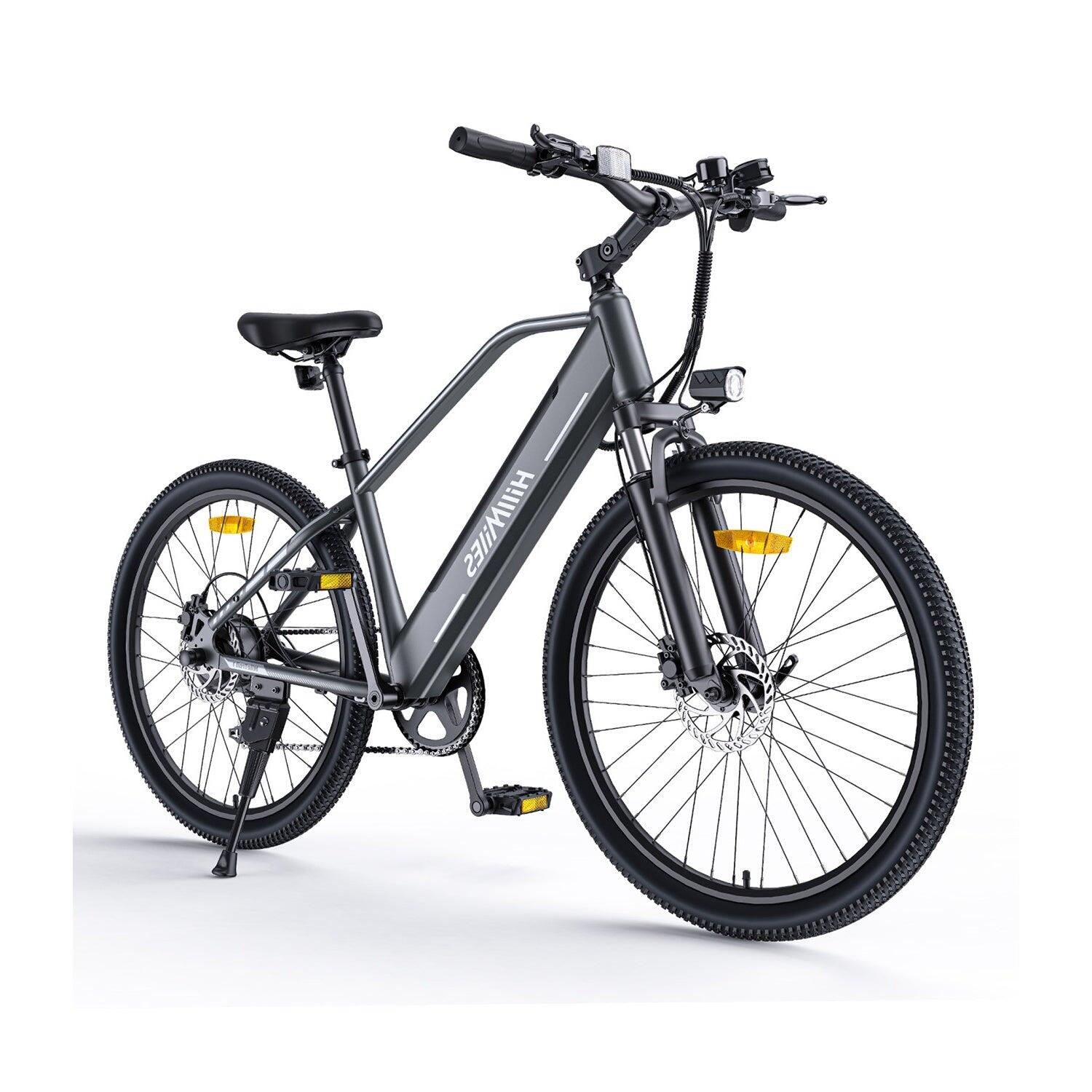 HillMiles MileTrail 1 Bicicletta elettrica 350W 36V13Ah 26" Gray 3/5