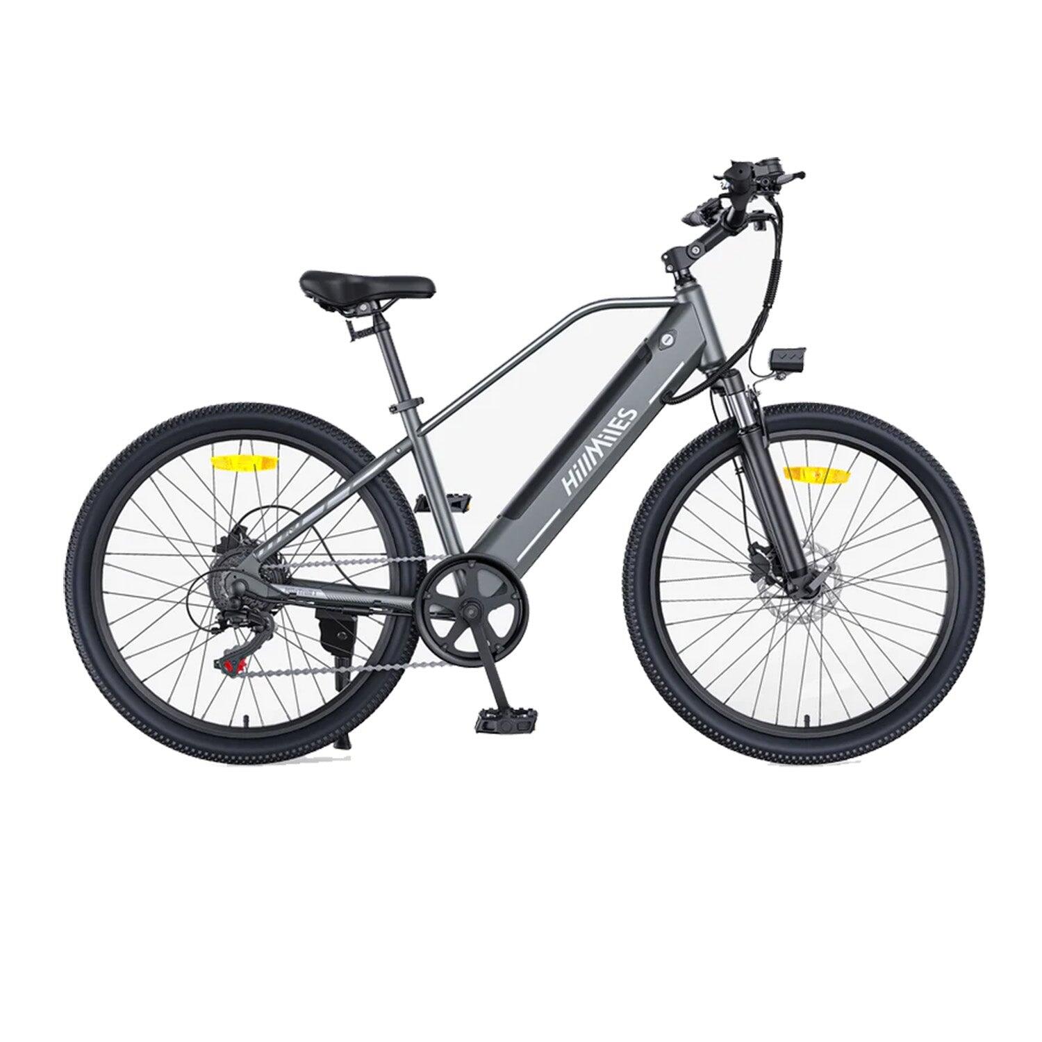 HillMiles MileTrail 1 Bicicletta elettrica 350W 36V13Ah 26" Gray 4/5