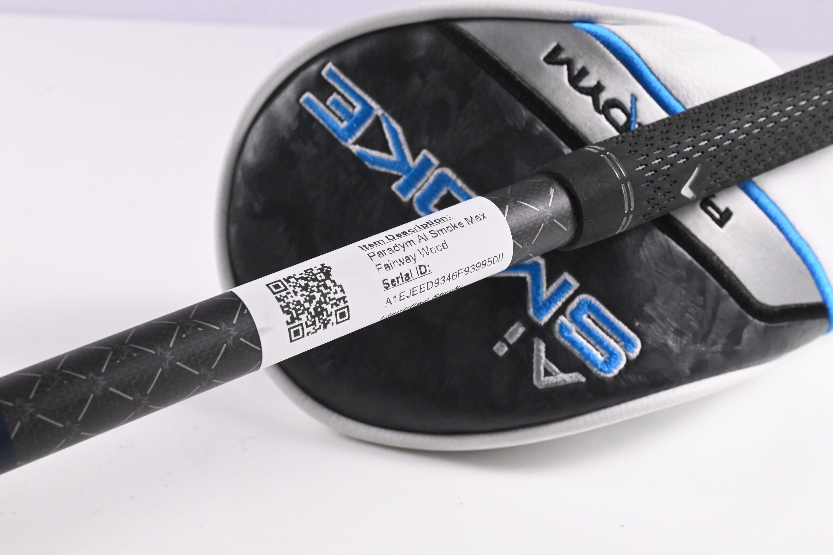 Left Hand Callaway Paradym Ai Smoke Max #5 Wood / 18 Degree