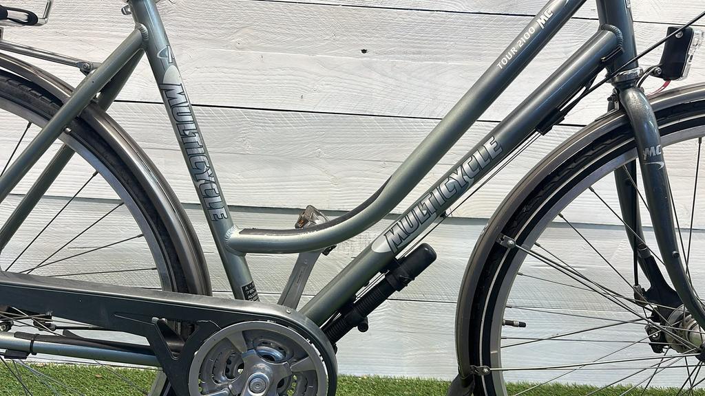 Multi cycle stadsfiets 53 cm, metal/grijs 2/3