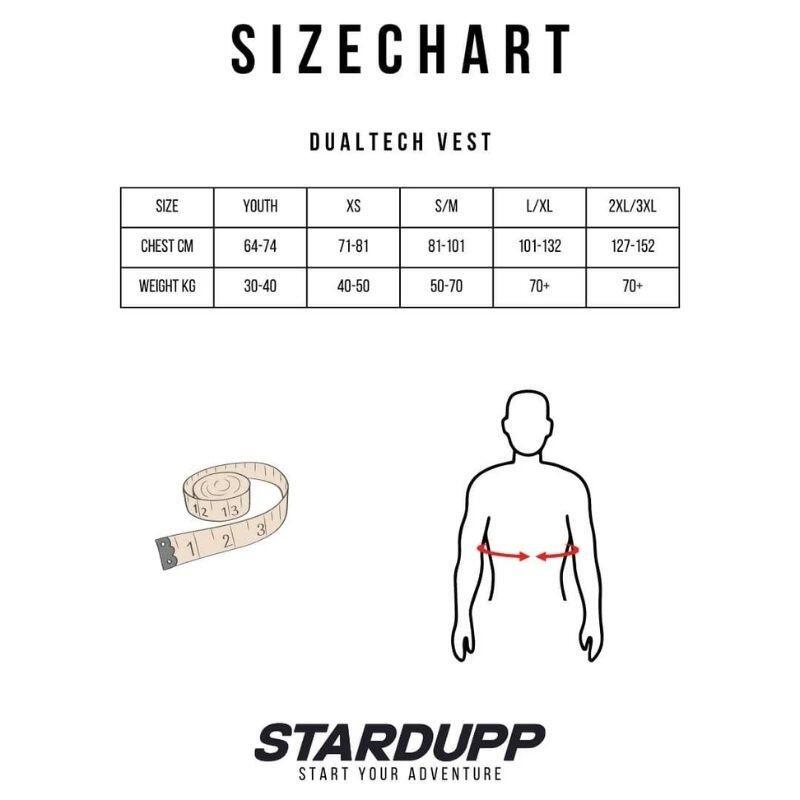 Giubbotto di salvataggio Stardupp Dualtech 2XL/3XL 2/5
