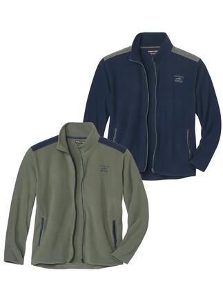 Lot de 2 Vestes Polaires