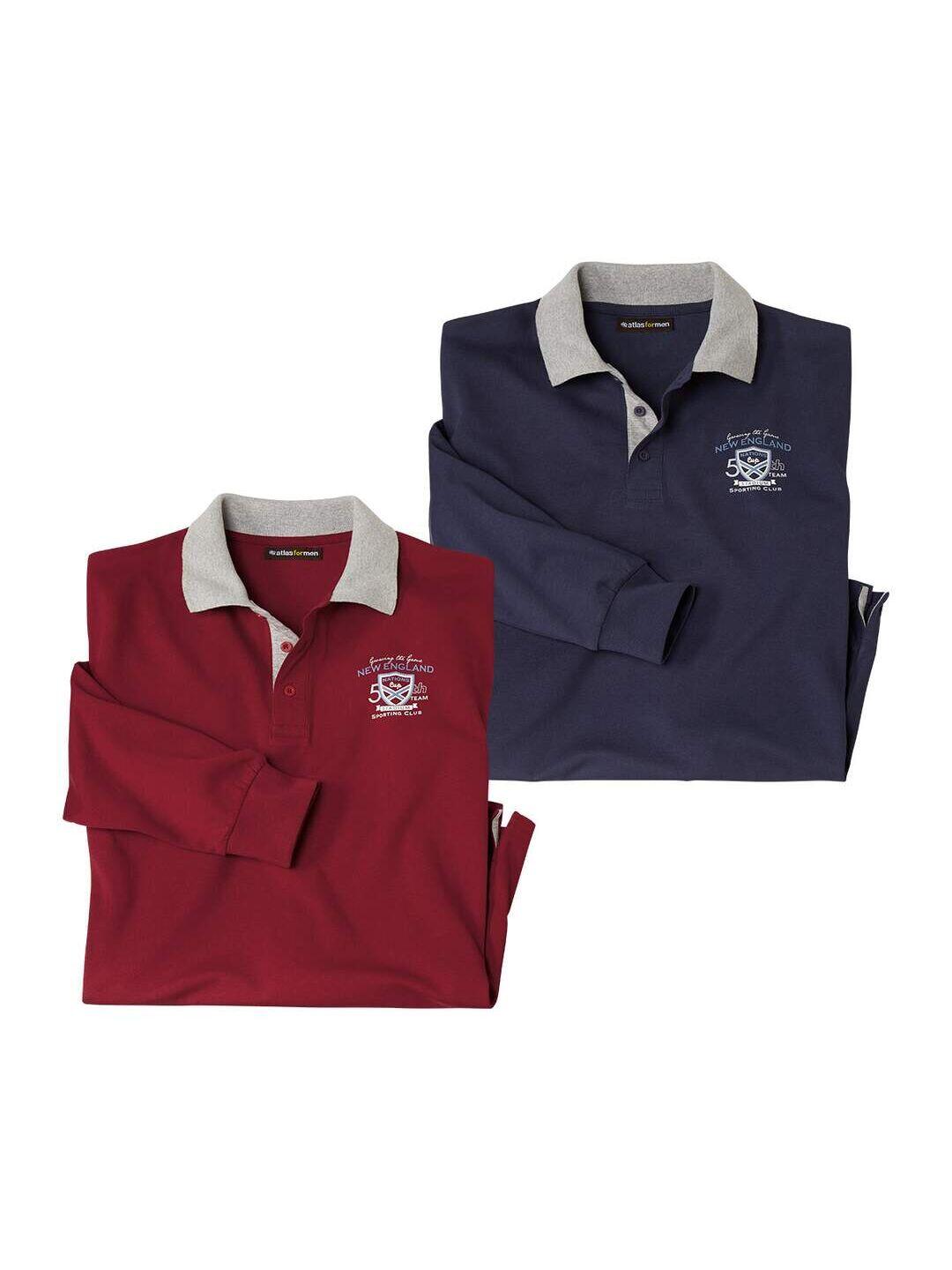 Lot de 2 Polos Sporting Club 1/5