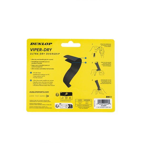 Overgrip Dunlop Viperdry (Preto,Blister 3un) 2/2