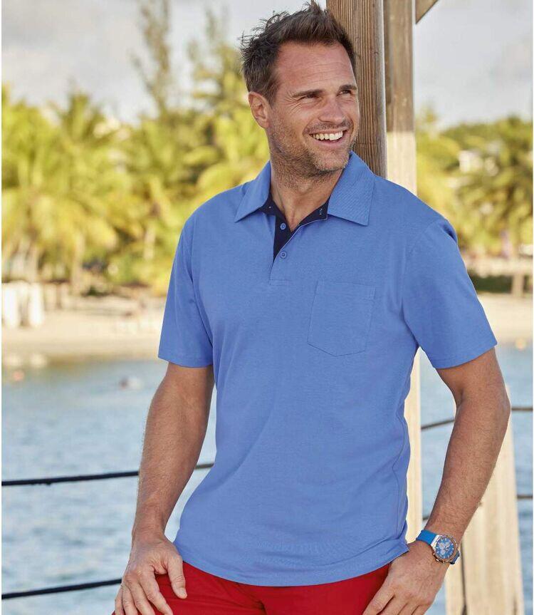 Lot de 5 Polos Unis Fantaisie 2/5