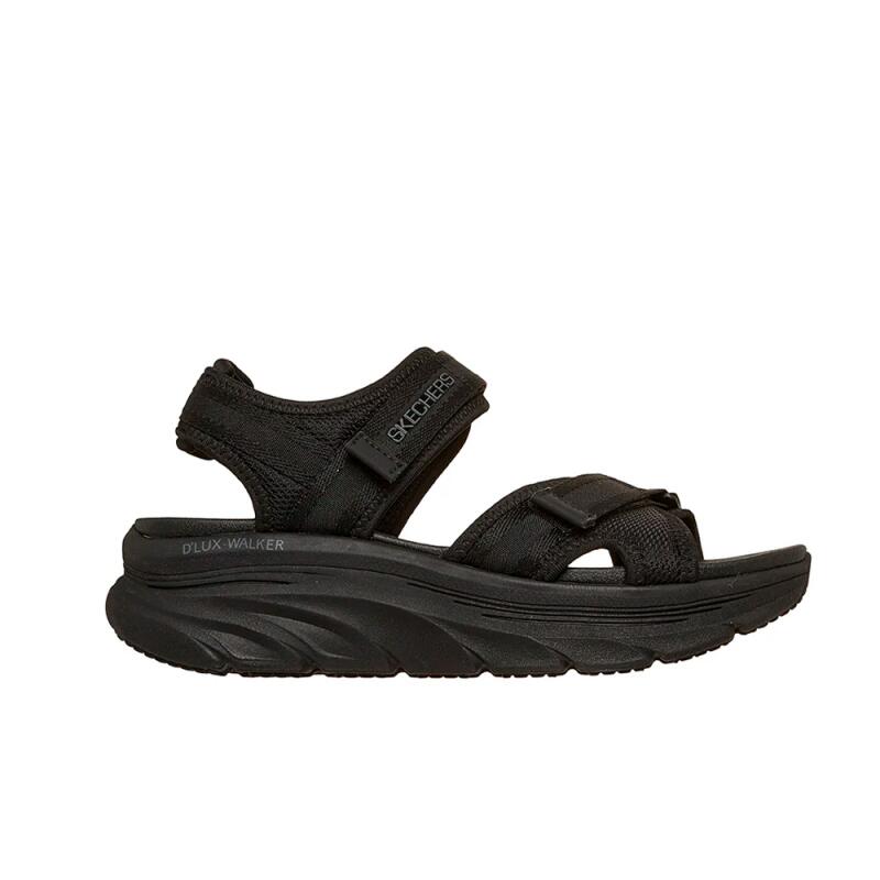 Sandalias Planas Mujer Skechers  Negro 1/1