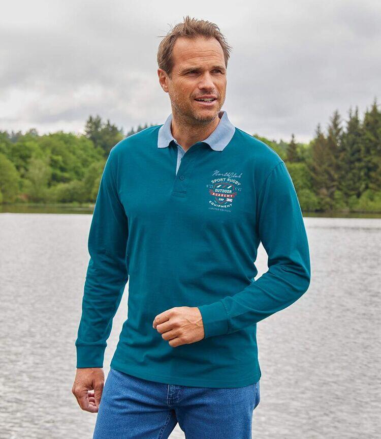 Lot de 2 Polos Rugby North Club 2/5