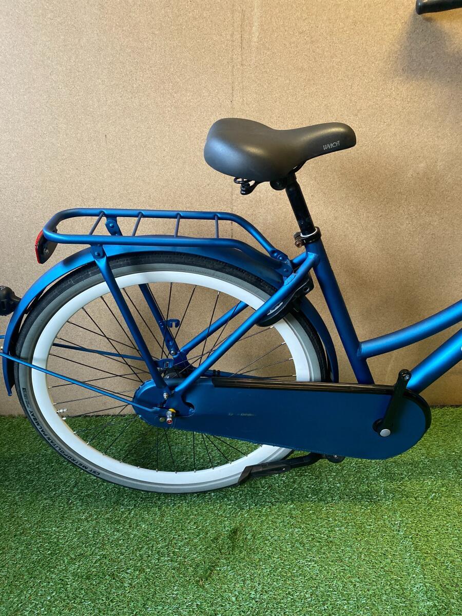 Gazelle PUUR NL dames transportfiets, blauw 49 cm 3/4