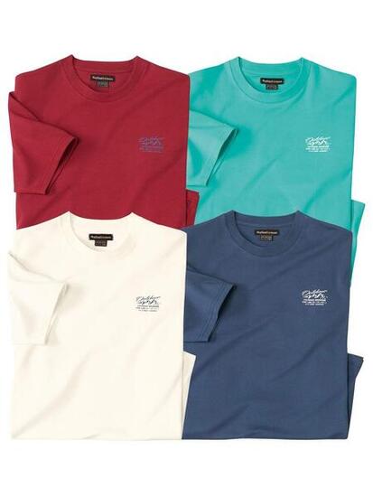 Lot de 4 Tee-Shirts Escape
