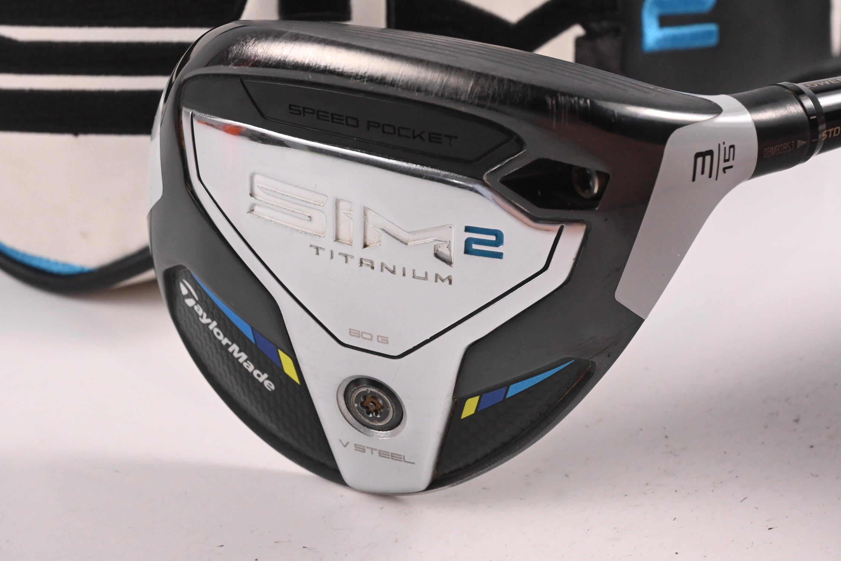 TaylorMade SIM2 ドライバー 10.5 TENSEI Taylormade SIM2 Ti #3 Wood / 15 Degree / Stiff Flex Tensei AV Blue