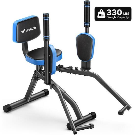 Unisex - Fitness - Hüftabduktor - 3‑in‑1, verstellbar, bis 150 kg - blau