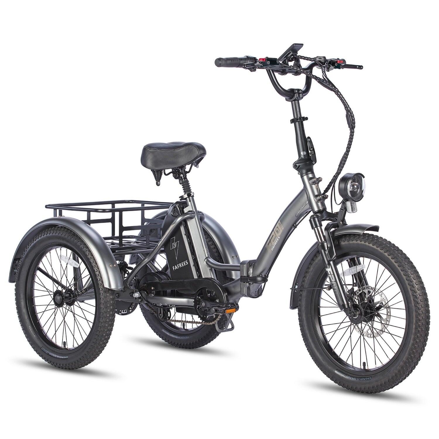 FAFREES F20 Mate Bicicletta elettrica 250W 48V20Ah 20" Grigio canna di fucile 3/5