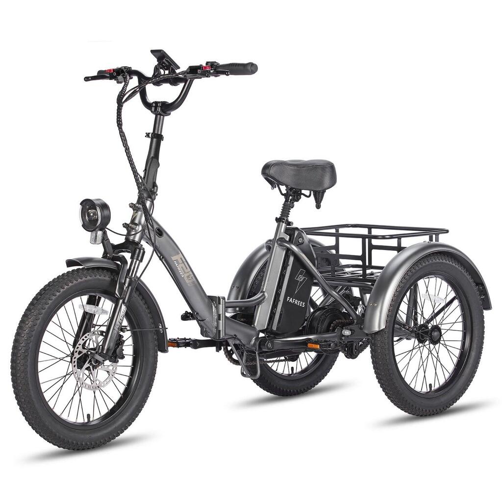 FAFREES F20 Mate Electric Bike 250W 48V20Ah 20" Gunmetal Grey