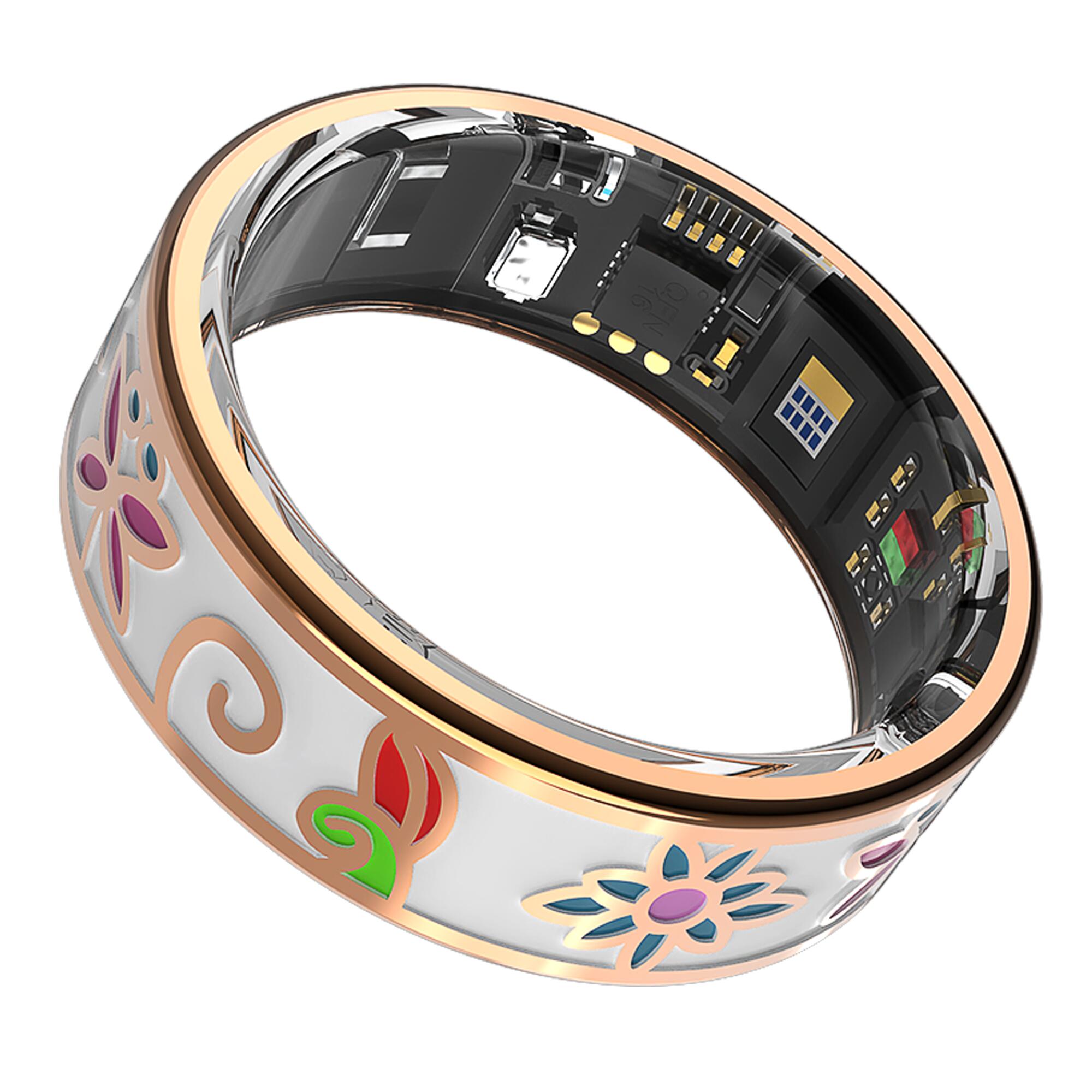 Monitor aktivity Smart Ring Forever Botanical Bluetooth 5ATM 7/7