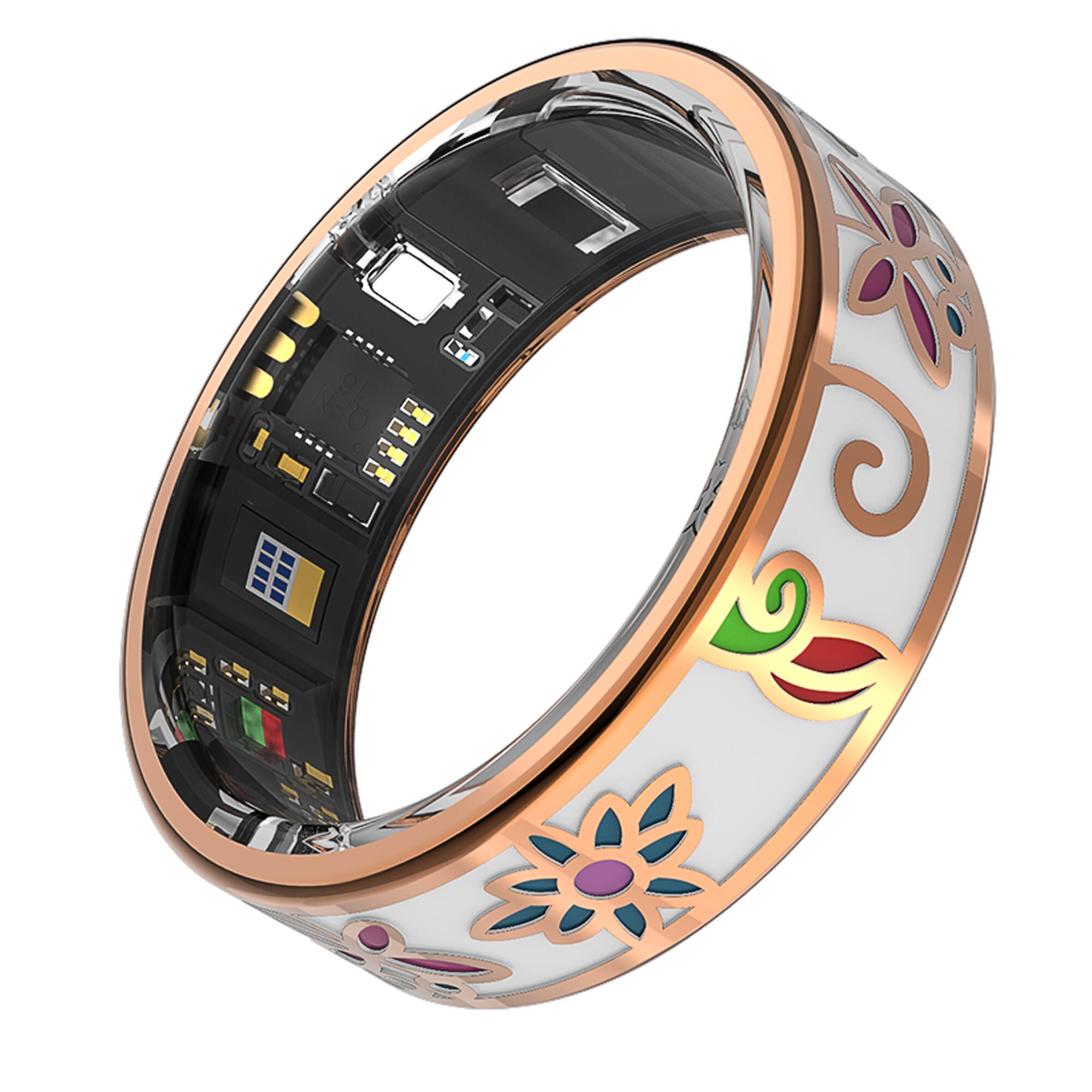 Monitor aktivity Smart Ring Forever Botanical Bluetooth 5ATM 5/7