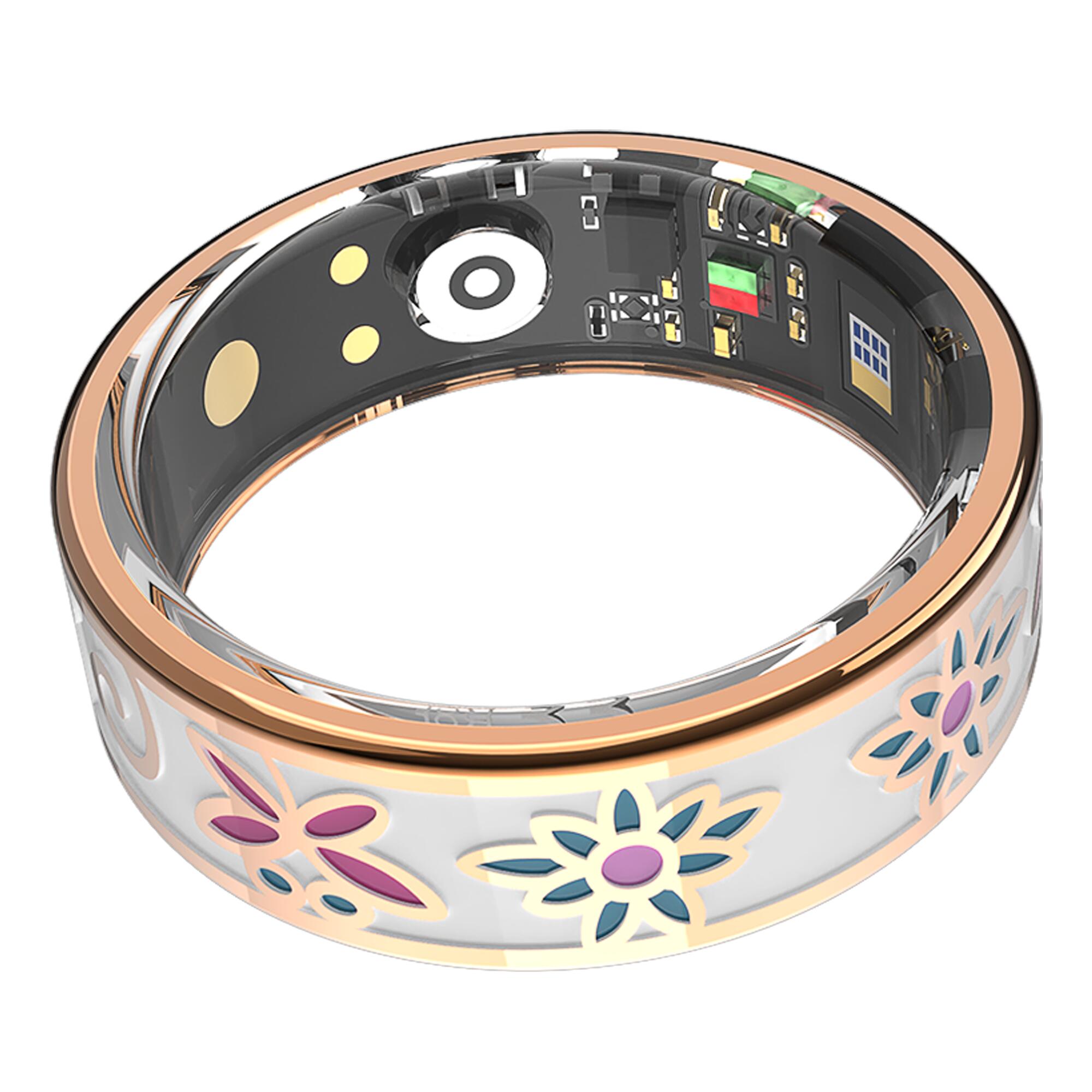 Monitor aktivity Smart Ring Forever Botanical Bluetooth 5ATM 4/7