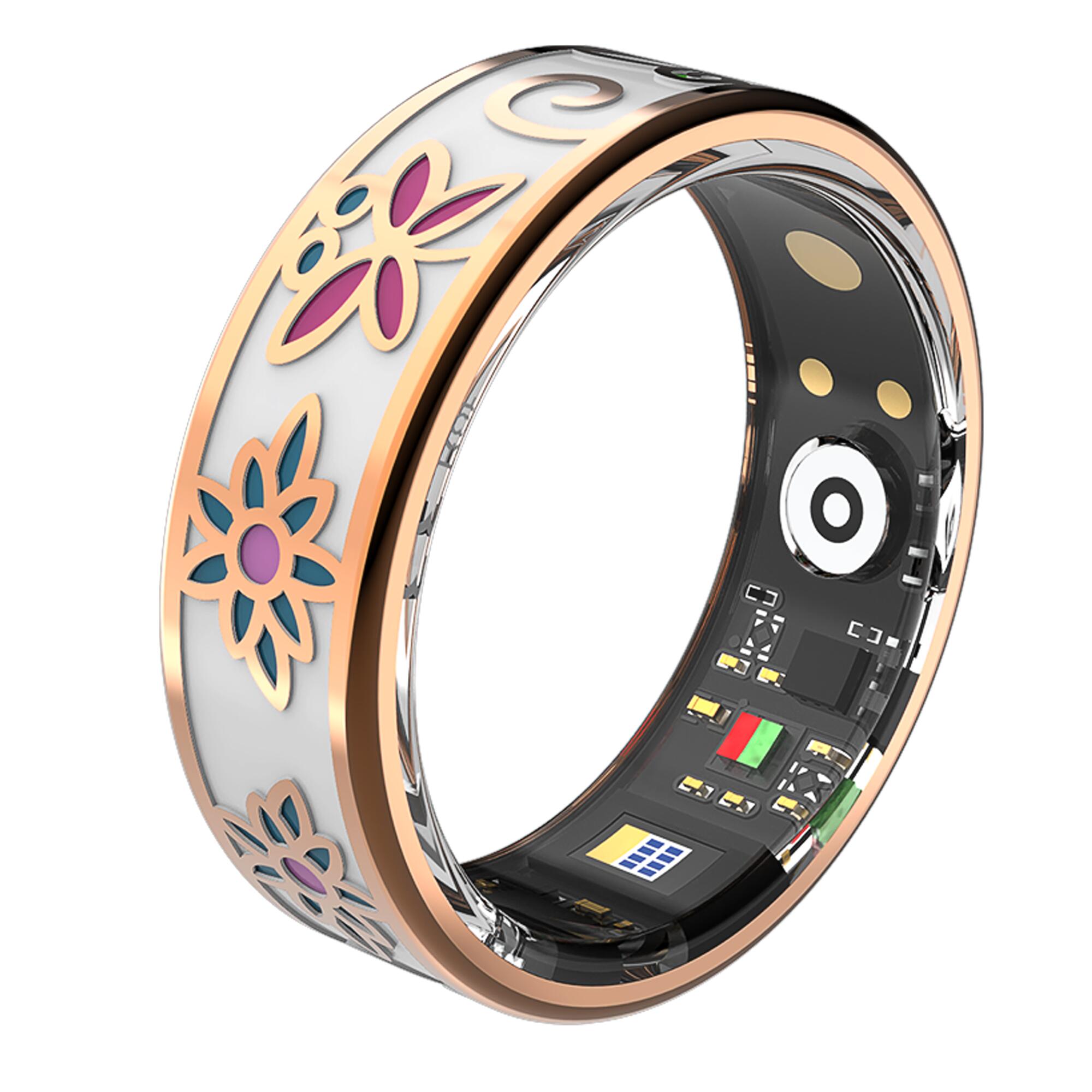 Monitor aktivity Smart Ring Forever Botanical Bluetooth 5ATM 6/7