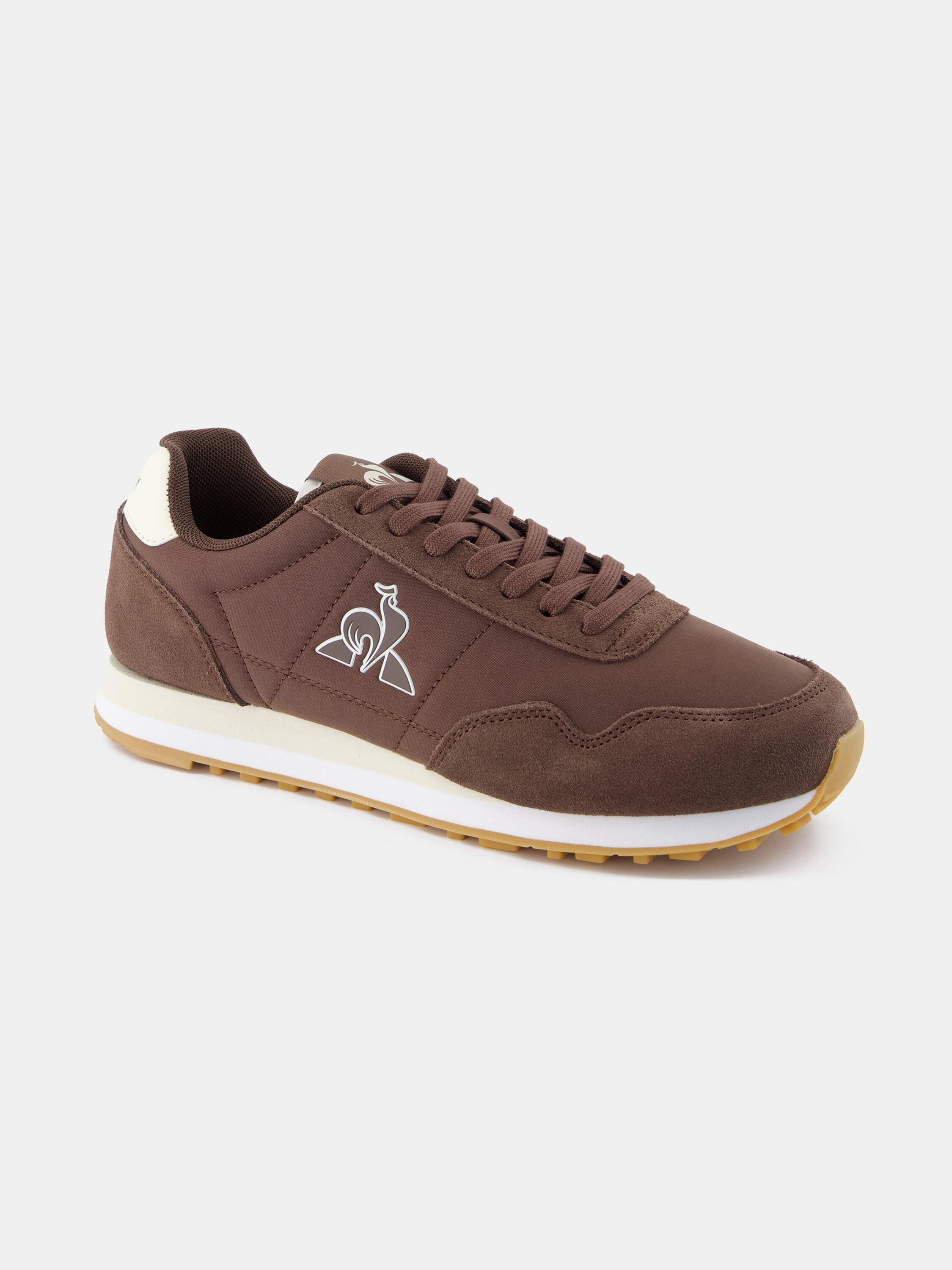 Sneakers retro-running en textile et suede Astra 3/5