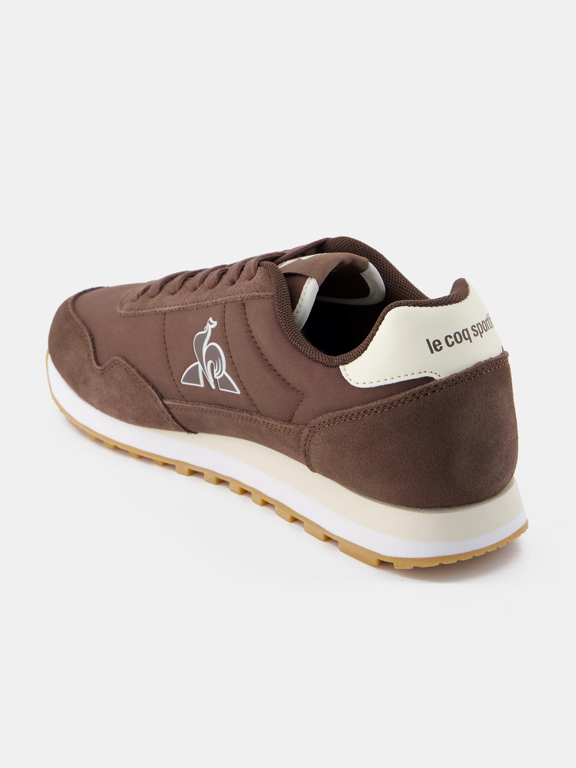 Sneakers retro-running en textile et suede Astra 4/5